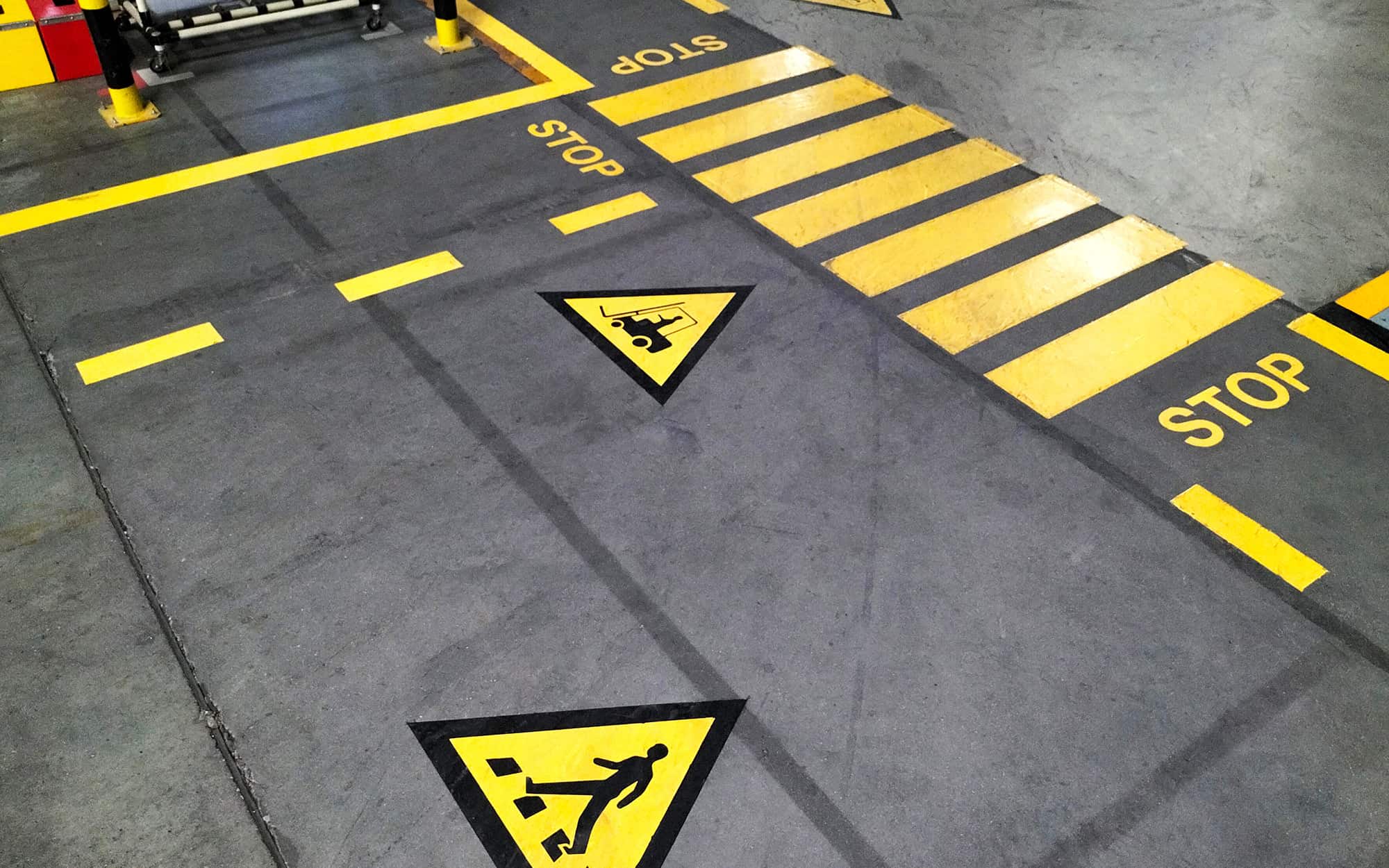 Deciding the Right Floor Striping for Your Warehouse A&K